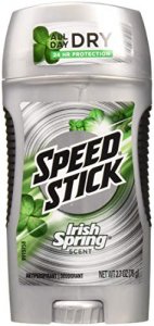Colgate Speed Stick Original Antiperspirant & Deodorant, Irish Spring 2.70 Oz (Pack Of 3)
