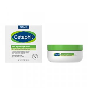 Cetaphil Rich Hydrating Night Cream With Hyaluronic Acid, 1.7 Ounce