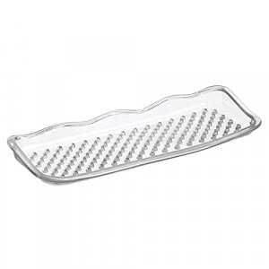 Interdesign Sinkworks Kitchen Sink Tray For Sponges, Scrubbers, Soap - Clear