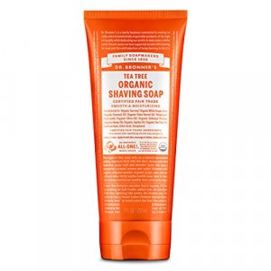 Dr. Bronner'S Organic Shaving Soap Gel Tea Tree, 7 Oz