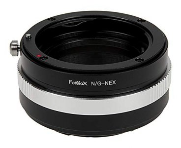 Fotodiox Nik-Nex Nikon Nikkor Lens To Sony Alpha Nex E-Mount Camera Lens Mount Adapter