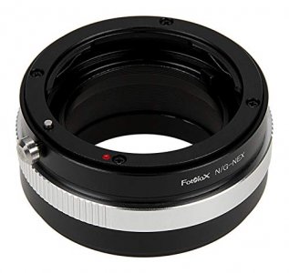 Fotodiox Nik-Nex Nikon Nikkor Lens To Sony Alpha Nex E-Mount Camera Lens Mount Adapter