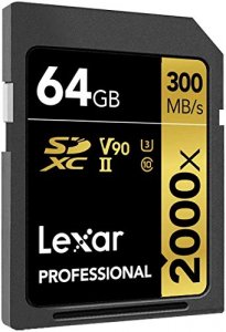 Lexar Professional 2000X 64Gb Sdxc Uhs-Ii Card