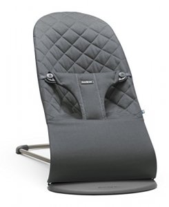 BabyBjorn Fabric Seat for Bouncer - Anthracite, Mesh, Anthracite, 1 Count (Pack of 1)