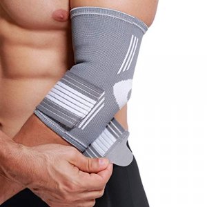  GARNO Knee Brace for Men and Women, Adjustable Neoprene  Stabilizer for Meniscus Tear, Arthritis, Tendonitis, MCL, ACL, Pain Relief  & Recovery, Tendon Support Strap for Running (Small/Medium Size) : Health 