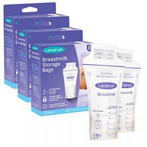 Lansinoh Breastmilk Storage Bags, 75 ct 