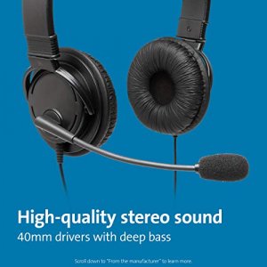 Kensington Usb Hi-Fi Headphones With Microphone (K97601Ww)