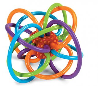 Manhattan Toy Winkel Rattle And Sensory Teether Toy