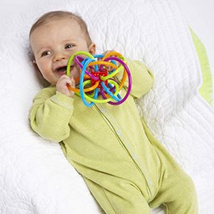 Manhattan Toy Winkel Rattle And Sensory Teether Toy