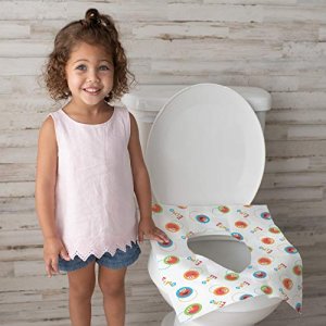 Sesame Street Potty Topper Toilet Seat Covers - 10-Count