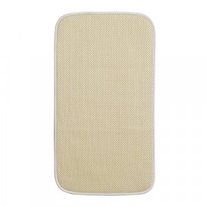 Interdesign Idry Mini Absorbent Kitchen Countertop Dish Drying Mat - Wheat/Ivory