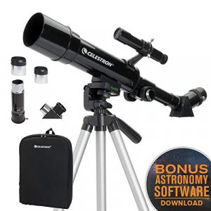 Celestron 21038 Travel Scope 50 Telescope (Black)