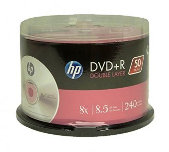 Hp Dvd+R Double Layer Branded 8X 8.5Gb 240Min Video