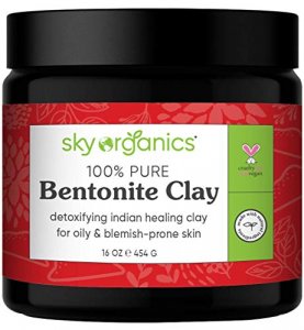 Bentonite Clay for Detoxifying and Rejuvenating Skin and Hair, 16 oz.