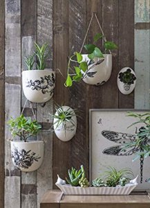 Creative Co-Op Long White Ceramic Cracker Dish With Two Birds