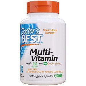 Doctor'S Best Multi-Vitamin, Vegan, Gluten Free, 90 Veggie Caps