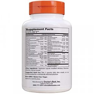 Doctor'S Best Multi-Vitamin, Vegan, Gluten Free, 90 Veggie Caps