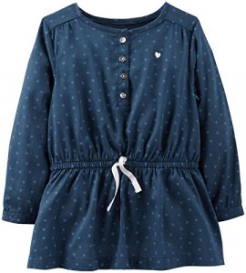 Carter'S Sateen Tunic (Baby) - Print-9 Months