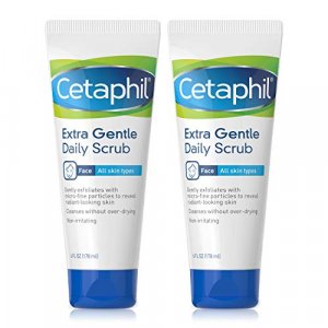 Extra Gentle Daily Scrub ,Gently Exfoliates & Cleanses Without Over-drying, For All Skin Types, Non-Irritating & Hypoallergenic,Suitable For Sensitiv