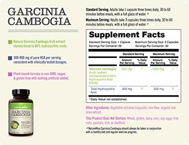 Naturewise Garcinia Cambogia Weight Loss 90 Count