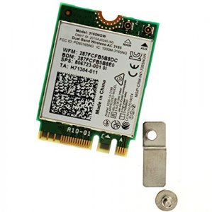 Deal4Go 3165Ac 802.11Ac 433Mbps M.2 Ngff Mini Pci-E Wifi Adapter Wireless-Ac Wlan Module W/Bluetooth 4.2 For Intel 3165Ngw 806723-001 Probook 430 446