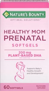 Nature'S Bounty Optimal Solutions Healthy Mom Prenatal Multi, 60 Softgels