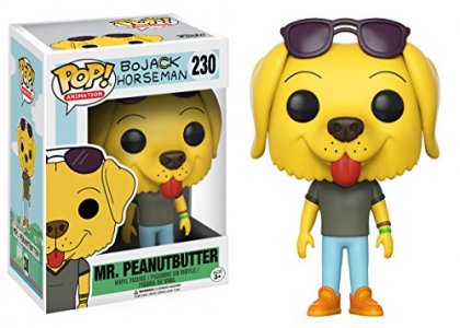 Funko Pop Television Bojack Horseman Mr. Peanutbutter Action