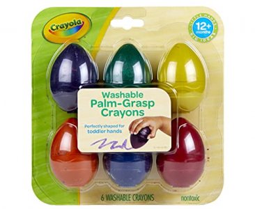 Crayola My First Palm Grasp Crayons, 3 Count  