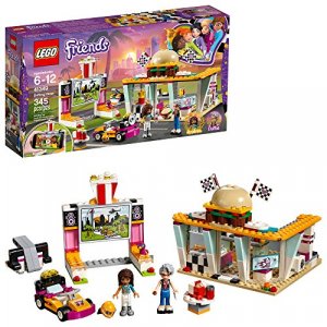 Lego Friends Drifting Diner 41349 Race Car And Go-Kart Toy Building Kit For Kids, Best Creative Christmas Gift For Girls A