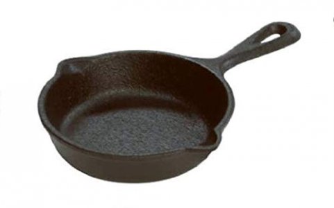 Lodge LMS3 Pre-seasoned Mini Skillet/spoon Rest, 3.5