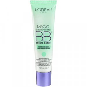 L'Oreal Paris Makeup Magic Skin Beautifier Bb Cream Tinted Moisturizer Face Makeup, Anti-Redness, Green, 1 Fl. Oz.