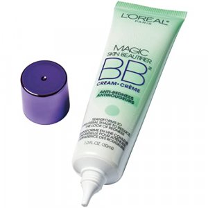 L'Oreal Paris Makeup Magic Skin Beautifier Bb Cream Tinted Moisturizer Face Makeup, Anti-Redness, Green, 1 Fl. Oz.