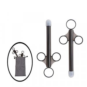 [2 Pack+Storage Bag]lube applicator for Women,Men,Precision Female Lubricant Tube applicator with [10ml Precision Markings][Easy use/Clean]