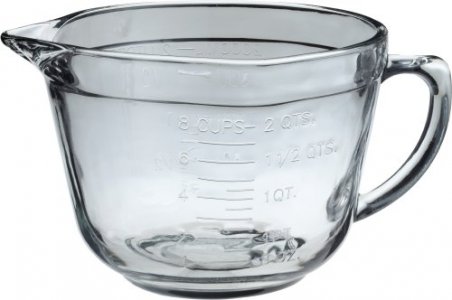 Fox Run Stainless Steel Small Mixing Bowl, 7.25 x 7.25 x 3.75 inches,  Metallic