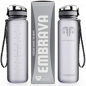 BlenderBottle Pro32 Shaker Bottle, Pebble Grey, 32-Ounce