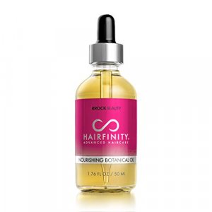 Hairfinity Botanical Hair Oil - Growth Treatment for Dry Damaged Hair and Scalp with Jojoba, Olive, Sweet Almond Oils and More - Silicone and Sulfate