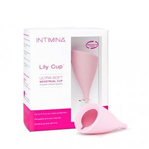 Intimina Lily Cup Size A - Thin Menstrual Cup, Period Cup With Up To 8 Hours Use