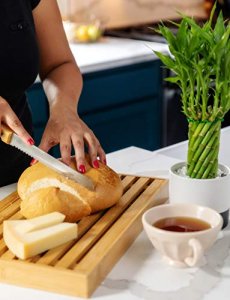 Norpro Bread Slicer w/ Crumb Catcher - The Kitchen Table