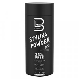 Level 3 Styling Powder - Natural Look Mens Powder L3 - Easy to Apply with No Oil or Greasy Residue - Level Three Delivers Matte Finish