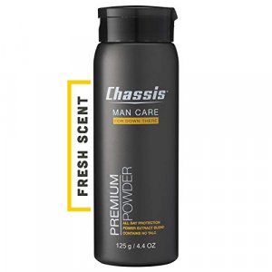 Chassis Premium Powder for Men, Original Fresh Scent Talc-Free Body Powder