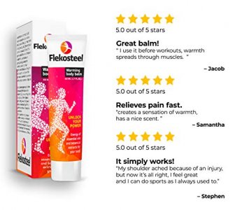 3 Tubes HENDEL'S GARDEN Flekosteel warming body balm