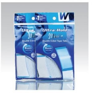 Walker Ultra Hold Mini Tab, Double Sided Tape, 72 tabs/Pack, 2PK