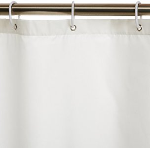 Clear PEVA Shower Curtain with 9 Mesh Storage Pockets, 70 x 72, Zenna  Home Mesh Pockets