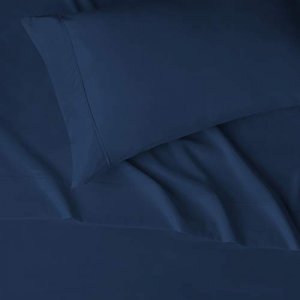 Amazon Basics Lightweight Super Soft Easy Care Microfiber Bed Sheet Set with 14