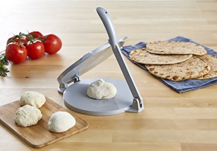 Imusa 8-in. Aluminum Tortilla Press, 8 Inch, Silver