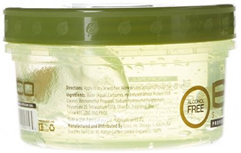 Eco Style Gel Olive Oil Styling Gel - Adds Shine And Tames Split