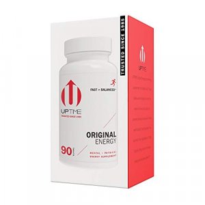 UPTIME - Premium Energy Caffeine Supplement - Original Blend Tablets - 90ct Bottle - Zero Calories