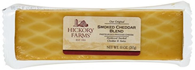Hickory Farms Smoked Cheddar Blend, 10 Ounce (Pack Of 3)