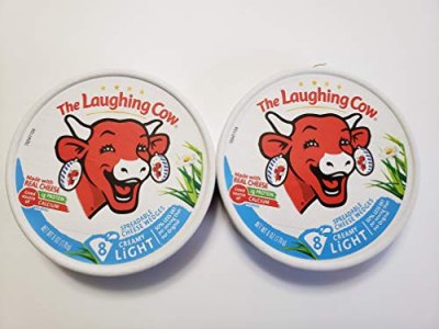 The Laughing Cow Spreadable Cheese Wedges: Light Creamy Swiss (Pack Of 2) 8.75 Oz Size