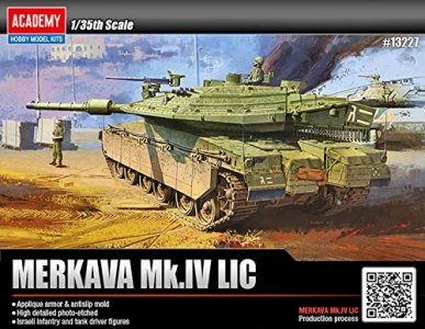 Academy 1:35 - IDF MBT Merkava MK IV LIC 01/2011